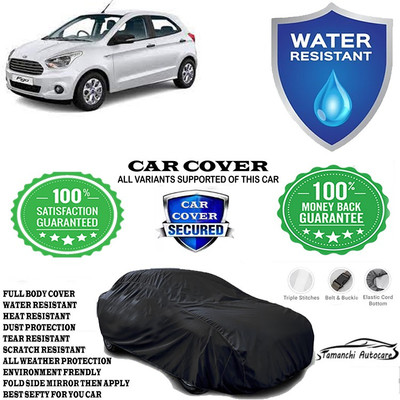 Tamanchi Autocare Car Cover For Ford Figo 1.2P Titanium MT(Black)