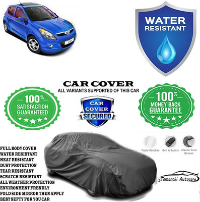 Tamanchi Autocare Car Cover For Hyundai i20 Asta(O) with sunroof(Grey)