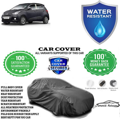 Tamanchi Autocare Car Cover For Hyundai Grand i10 Asta Option AT(Grey)