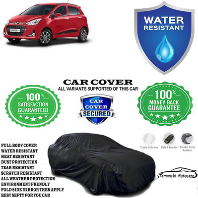 Tamanchi Autocare Car Cover For Hyundai Grand i10 CRDi Era(Black)
