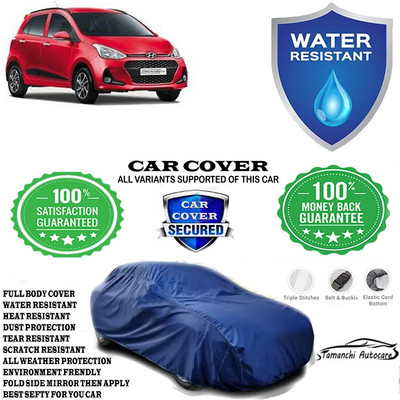 Tamanchi Autocare Car Cover For Hyundai Grand i10 Magna AT(Blue)