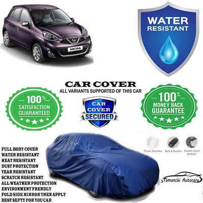 Tamanchi Autocare Car Cover For Nissan Micra XL Option CVT Petrol(Blue)