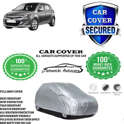 Tamanchi Autocare Car Cover For Hyundai i20 Sportz CRDI(Silver)