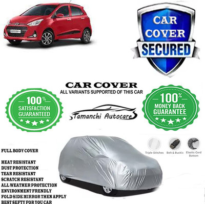 Tamanchi Autocare Car Cover For Hyundai Grand i10 CRDi Era(Silver)