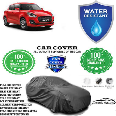 Tamanchi Autocare Car Cover For Maruti Suzuki Swift XDI(Grey)