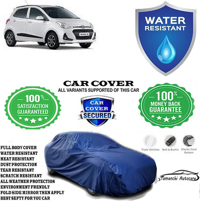 Tamanchi Autocare Car Cover For Hyundai Grand i10(Blue)
