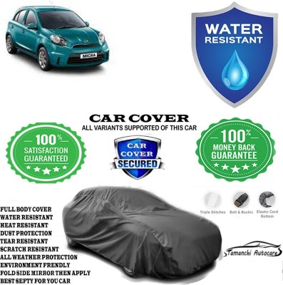 Tamanchi Autocare Car Cover For Nissan Micra Active XL ICC WT20 SE(Grey)