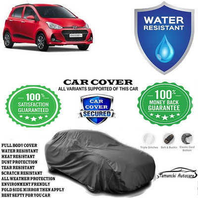 Tamanchi Autocare Car Cover For Hyundai Grand i10 Magna AT(Grey)