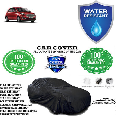 Tamanchi Autocare Car Cover For Ford Figo Titanium Blu Diesel(Black)