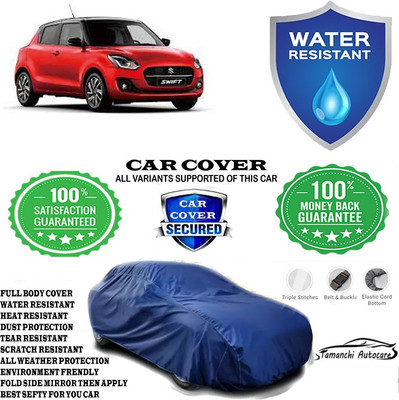 Tamanchi Autocare Car Cover For Maruti Suzuki Swift LXI(Blue)