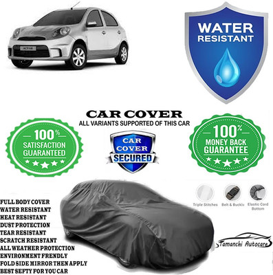 Tamanchi Autocare Car Cover For Nissan Micra Active XL Option Petrol(Grey)