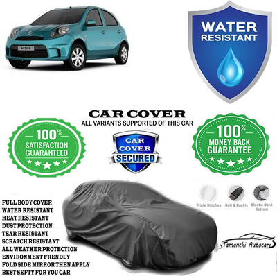 Tamanchi Autocare Car Cover For Nissan Micra Active(Grey)