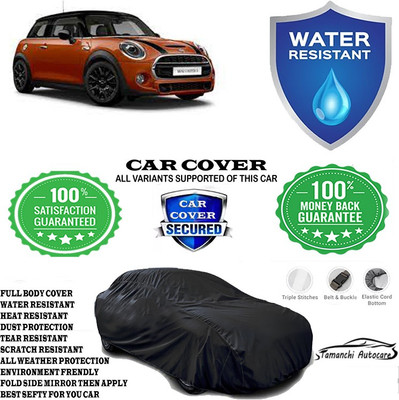 Tamanchi Autocare Car Cover For Mini 3 DOOR Cooper S(Black)