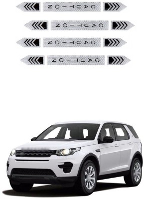 PRTEK Plastic Car Door Guard(Black, Grey, Pack of 4, Land Rover, Discovery Sport)