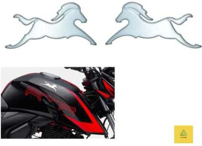 SHREE Emblem for Bike(Silver)