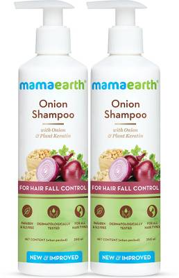 mamaEarth Onion Shampoo with Onion & Plant Keratin for Hair Fall Control