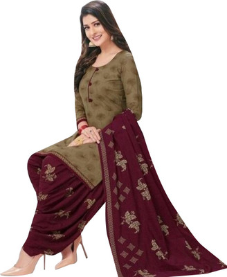 Priyashi Crepe Printed Salwar Suit Material