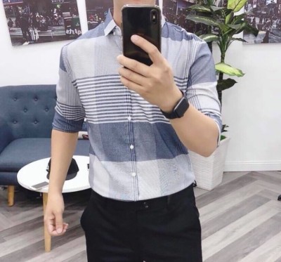 FDV Cotton Blend Striped Shirt Fabric