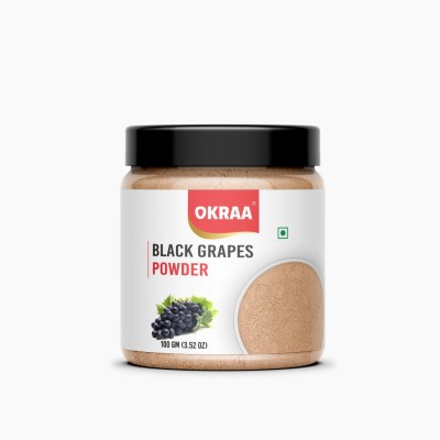 OKRAA Black Grapes Powde / Spray Dried Powder / Natural Fruits Powder -100 GM Grapefruit Powder Food Essence(100 g)