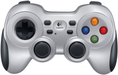 Logitech Wireless Gamepad F710(Silver, Black, For PS3, PC, PS2)