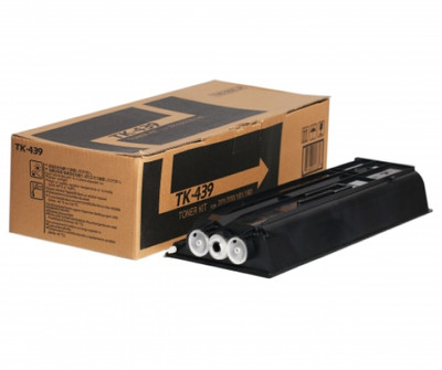 FTC TK-439 Black Toner Cartridge Compatible with 180/181/220/221(TK-439) Black Ink Toner