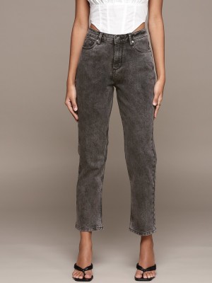 bebe Regular Women Grey Jeans