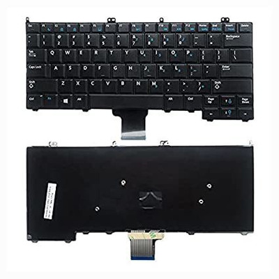 TechSonic Latitude E7420 E7440 E7240 E7420D 12 7000 Laptop Keyboard Replacement Key