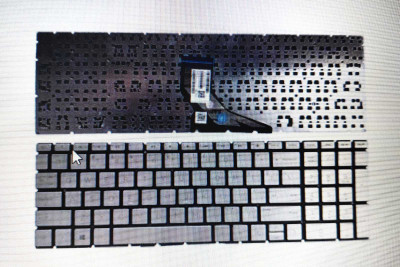 TechSonic 15-DA0010TX 15-DA0O8TX 15-DA0733NS TPN-C136 TPN-C135 TPN-C133 (Silver) Laptop Keyboard Replacement Key