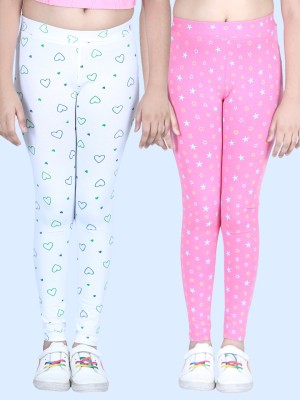 STYLESTONE Legging For Girls(Multicolor Pack of 2)