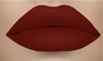 tanvi27 NON TRANSFER 2 IN 1 MATTE FINISH WATER PROOF & LONG LASTING LIPSTICK(ROYAL MAROON, 8 g)