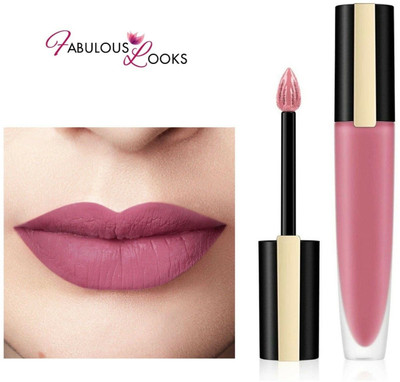 YAWI Non Transfer & Matte Finish Liquid Lip Colour Lipstick(Peach, 6 ml)
