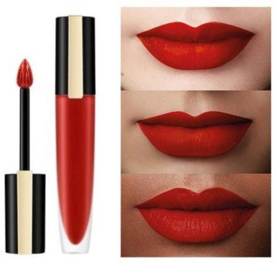 MYEONG Matte Finish Lip Color with Intense Pigmentation Lipstick(Red, 6 ml)