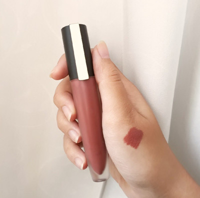 MYEONG Waterproof Full-Pigmented No Transfer Matte Liquid Lipstick(Brown, 6 ml)