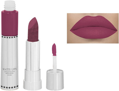 tanvi27 Matte 2 IN 1 Long Lasting Matte & Gloss Lipstick(CORAL, 8 g)