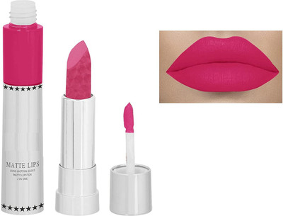 tanvi27 2 IN 1 Long Lasting Matte & Gloss Lipstick(MARRY, 8 g)