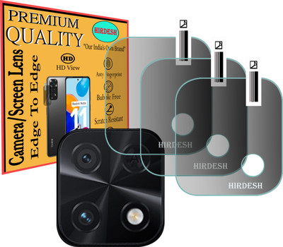 HIRDESH Back Camera Lens Glass Protector for POCO C40(Pack of: 3)