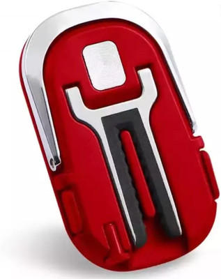 befunky Finger Ring Phone Stand Air Vent 360°/180° Rotate 2 in 1 Universal Bracket (Red) Mobile Holder