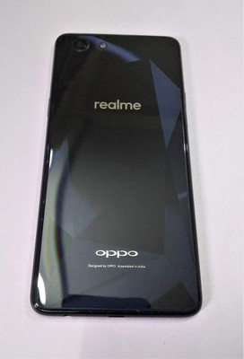 Sandreezz Realme 1 (with Proper Logo) Back Panel(Black)