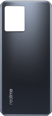Sandreezz Realme 9 (with Proper Logo) Back Panel(Black)