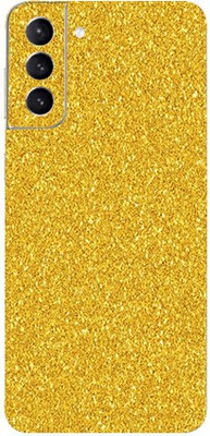 LAMHA Samsung Galaxy S21 Plus, samsung galaxy s21 plus Mobile Skin(Ultra Super Golden Glitter With High Matte Finish.)