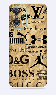 SkinoMania Nord CE2 Lite-(5G) Mobile Skin(Multicolour Iconic Logos)