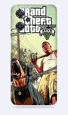 SkinoMania Nord CE2 Lite-(5G) Mobile Skin(Multicolour GTA V)