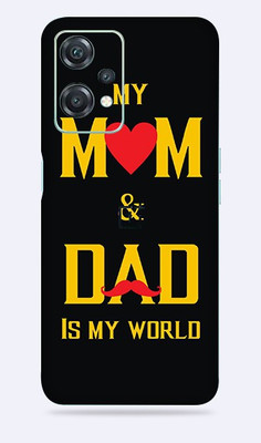SkinoMania Nord CE2 Lite-(5G) Mobile Skin(Multicolour My Mom And Dad Is My World)