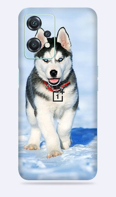 SkinoMania Nord CE2 Lite-(5G) Mobile Skin(Multicolour Husky Cute)