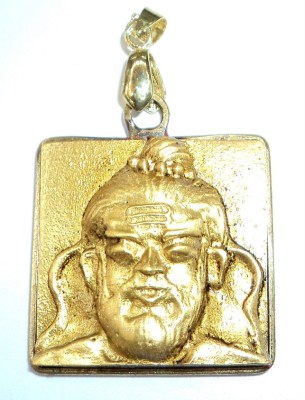 numeroastro Shri Guru (Jupiter) Brihaspati Yantra Pendant In Brass For Good Fortune & Knowledge Brass Brass Pendant