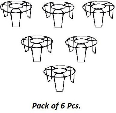 shreyank Stand6 Plant Container Set(Pack of 6, Metal)