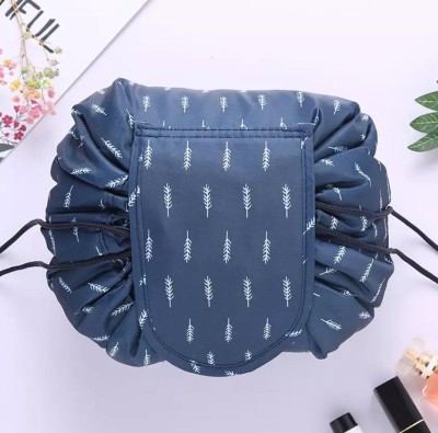 Grilazza Waterproof Mackup Portable Travel Toiletry Lazy Pouch For Girl And Women Cosmetic Bag