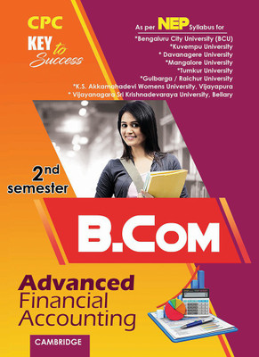 CPC B.COM IInd Semester Advanced Financial Accounting (NEP Syllabus)(Paperback, CPC)