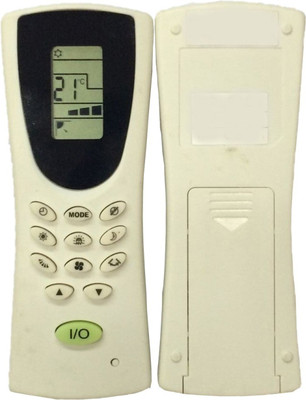 NixGlobal 50 AC Remote Compatible with KENSTAR / VIDEOCON / ELECTROLUX AC Remote Controller(White)