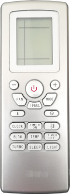 NixGlobal 176 AC Remote Compatible with GREE AC Remote Controller(White)